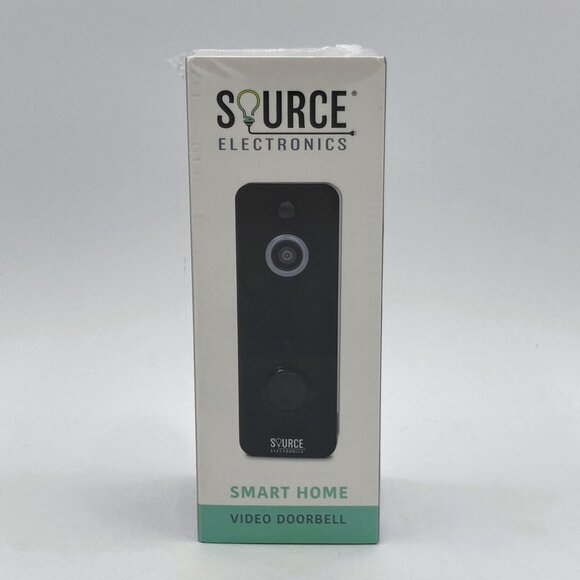 Smart Home HD Video Doorbell SE-200BK Source Electronics 2-Way, Night Vision NIB - Picture 2 of 5